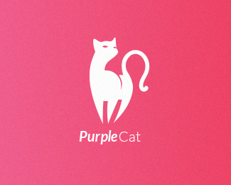 Purple Cat Logo - Logopond, Brand & Identity Inspiration (Purple Cat)