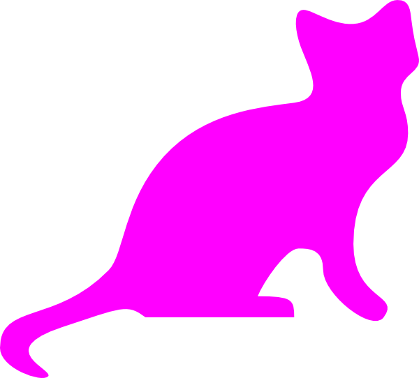 Purple Cat Logo - Purple cat outline logo : Metronome 68 bpm health