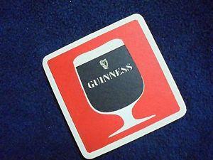 Old Guinness Logo - COLLECTIBLE BEERMATS: ORIGINAL OLD GUINNESS STOUT BEERMAT COASTER