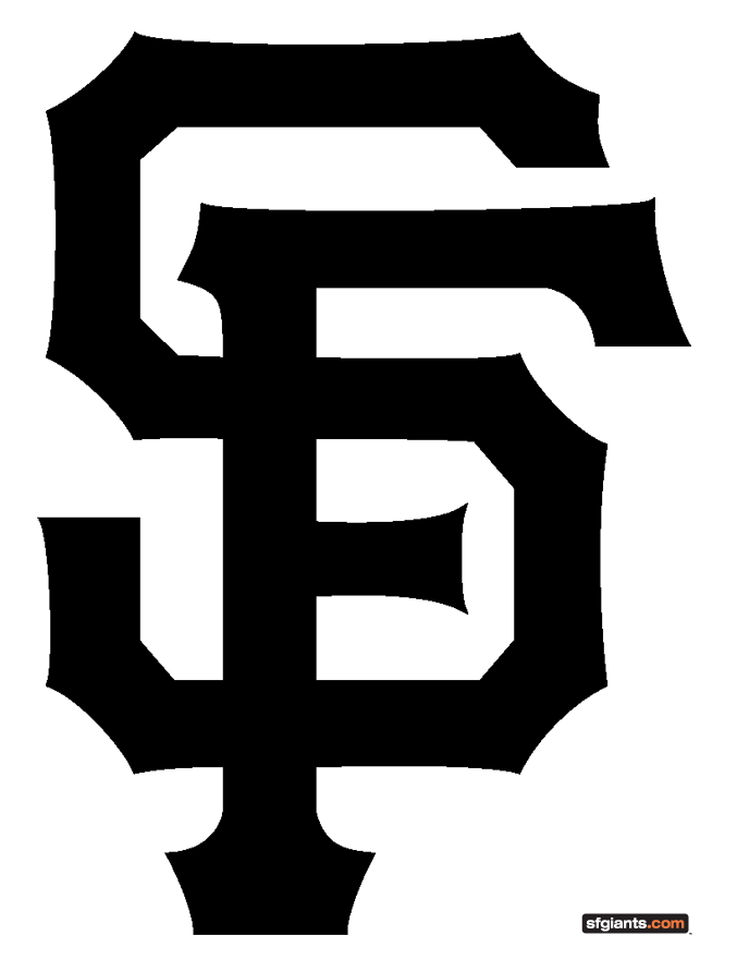 SF Giants Black Logo - San Francisco Giants pumpkin stencil | Things to Make | Pinterest ...