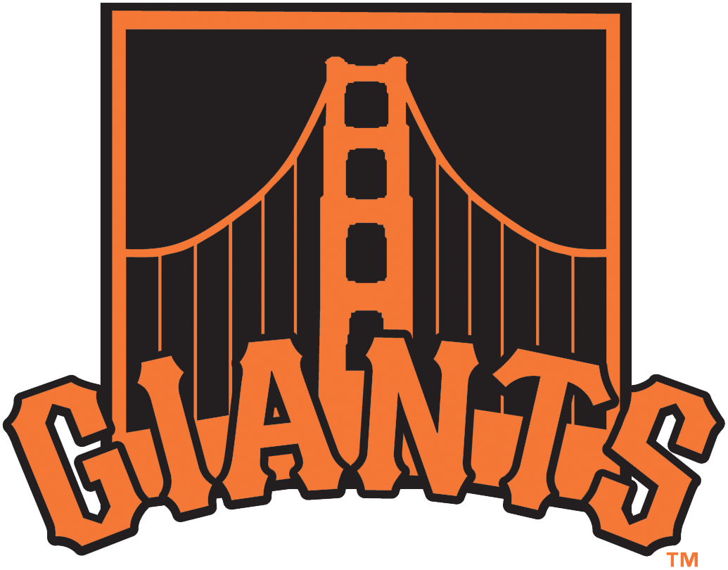 SF Giants Black Logo - San Francisco Giants Alternate Logo (2015) of the Golden Gate