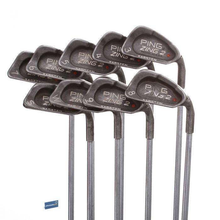 Ping Zing Logo - Ping Zing 2 Steel Irons 3-SW / Orange Dot - Affordable Golf