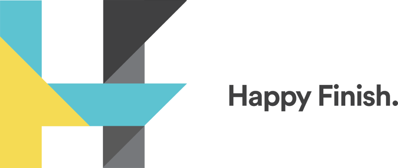 Happy Logo - Happy Finish - Retouch | CGI | Virtual & Augmented Reality | AI