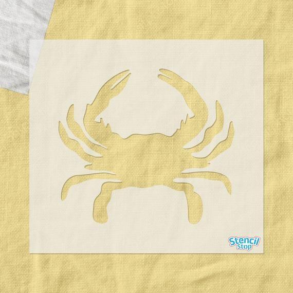 Baltimore Crab Logo - Maryland / Baltimore Crab Logo Stencil | Etsy