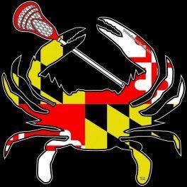 Crabs Lacrosse Logo - Shore Redneck Maryland Lacrosse Crab Decal | Car and truck decals