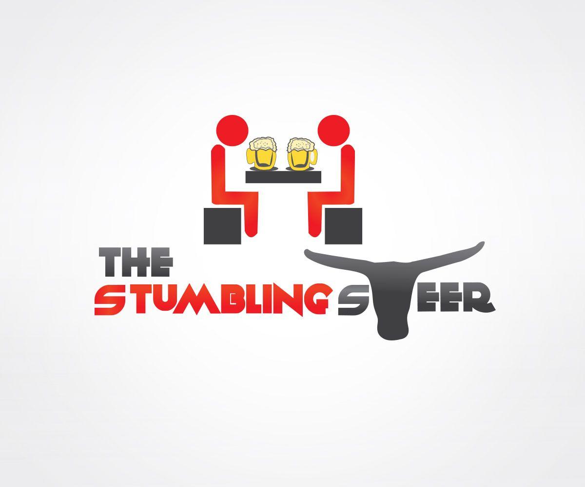 Steer Sports Logo - Restaurant Logo Design for The Stumbling Steer by Design World 24 ...