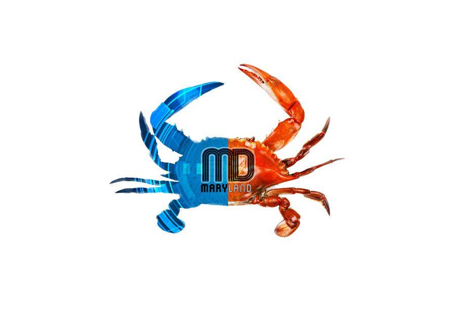 Maryland Crab Logo - Entry #29 by KevinOrbeta for Digital crab logo for state of Maryland ...
