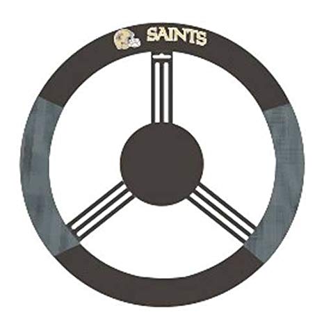 Steer Sports Logo - Amazon.com : Fremont Die New Orleans Saints Mesh Steering Wheel