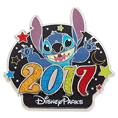 2017 Disney Parks Logo - Amazon.com: Disney Stitch Pin - Disney Parks 2017: Jewelry