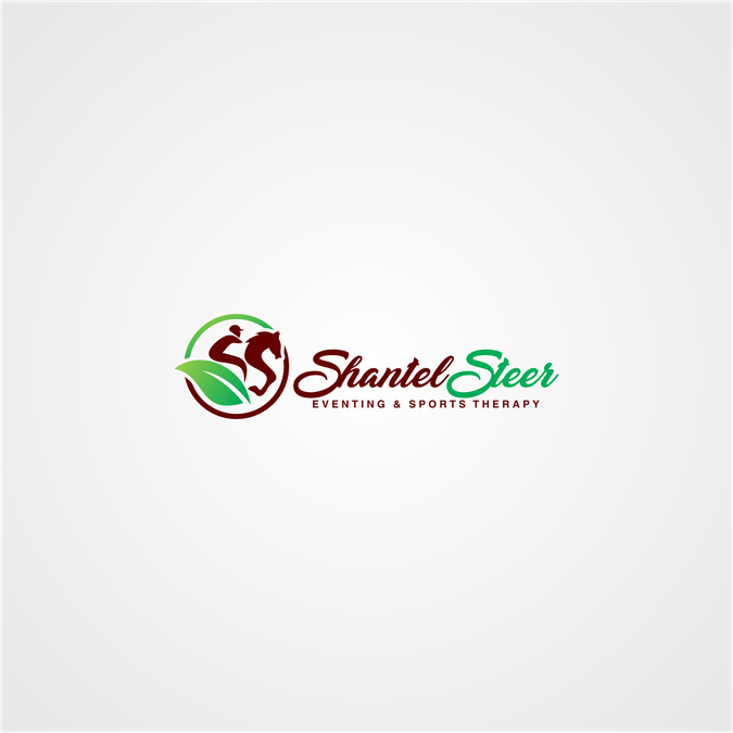 Steer Sports Logo - Horse sports therapist business & appointment card. Logo & business