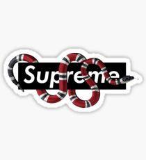 Supreme Gucci Snake Logo - Supreme Logo: Gifts & Merchandise | Redbubble