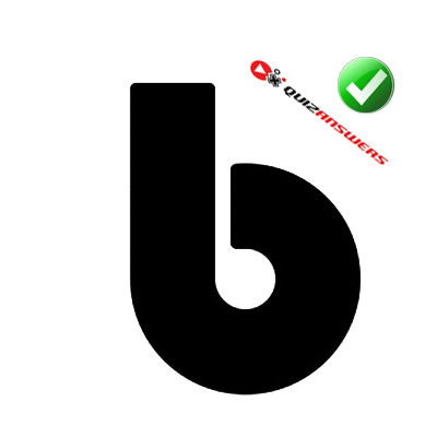 White Lowercase B Logo - B Logos