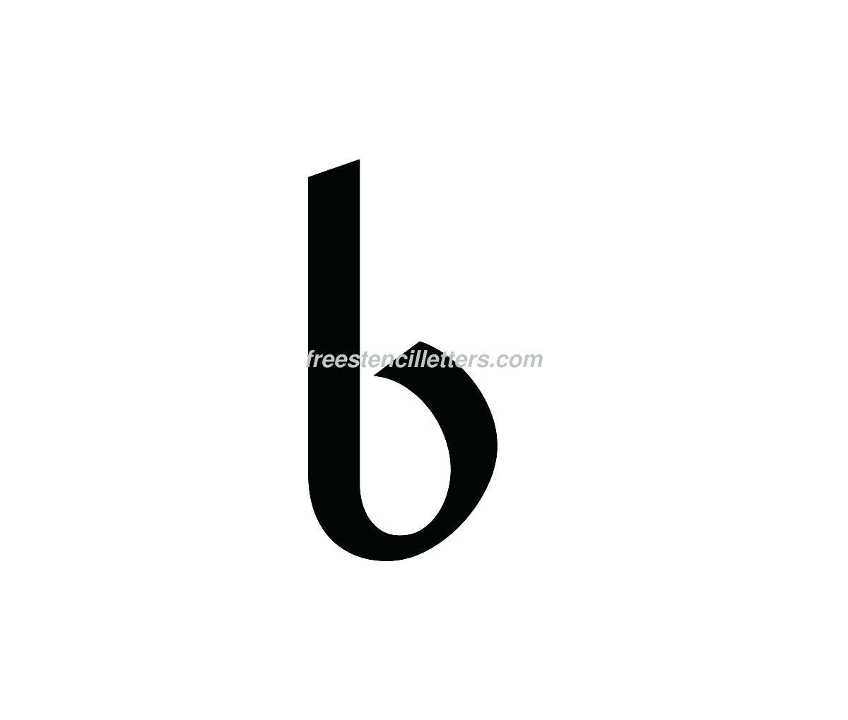 Lowercase Letter B Logo - Lowercase B Print Lowercase B Letter Stencil Lowercase To Uppercase ...