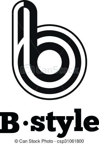 White Lowercase B Logo - B Letters Image Adorable Black And White Letter B Black And White