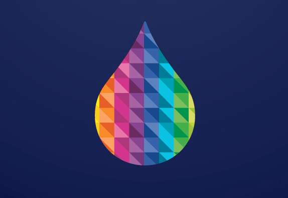 Rainbow Drop Logo - Brand New: Three Cheers for the Laundry Detergent