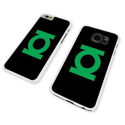 White and Green Phone Logo - GREEN LANTERN LOGO WHITE PHONE CASE COVER fits iPHONE / SAMSUNG (WH ...