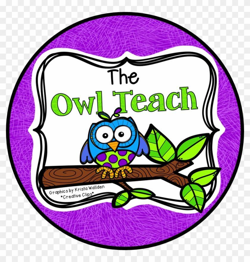 Owl in Circle Logo - The Owl Teach Circle Logo Hell: Swearing Coloring Book