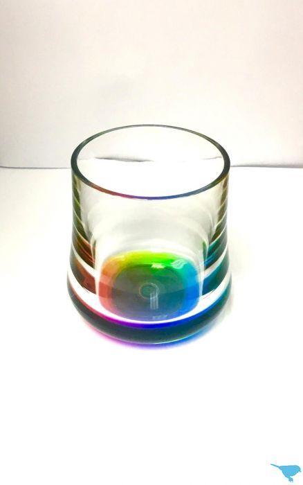 Rainbow Teardrop Logo - Rainbow Teardrop Tumbler 8oz