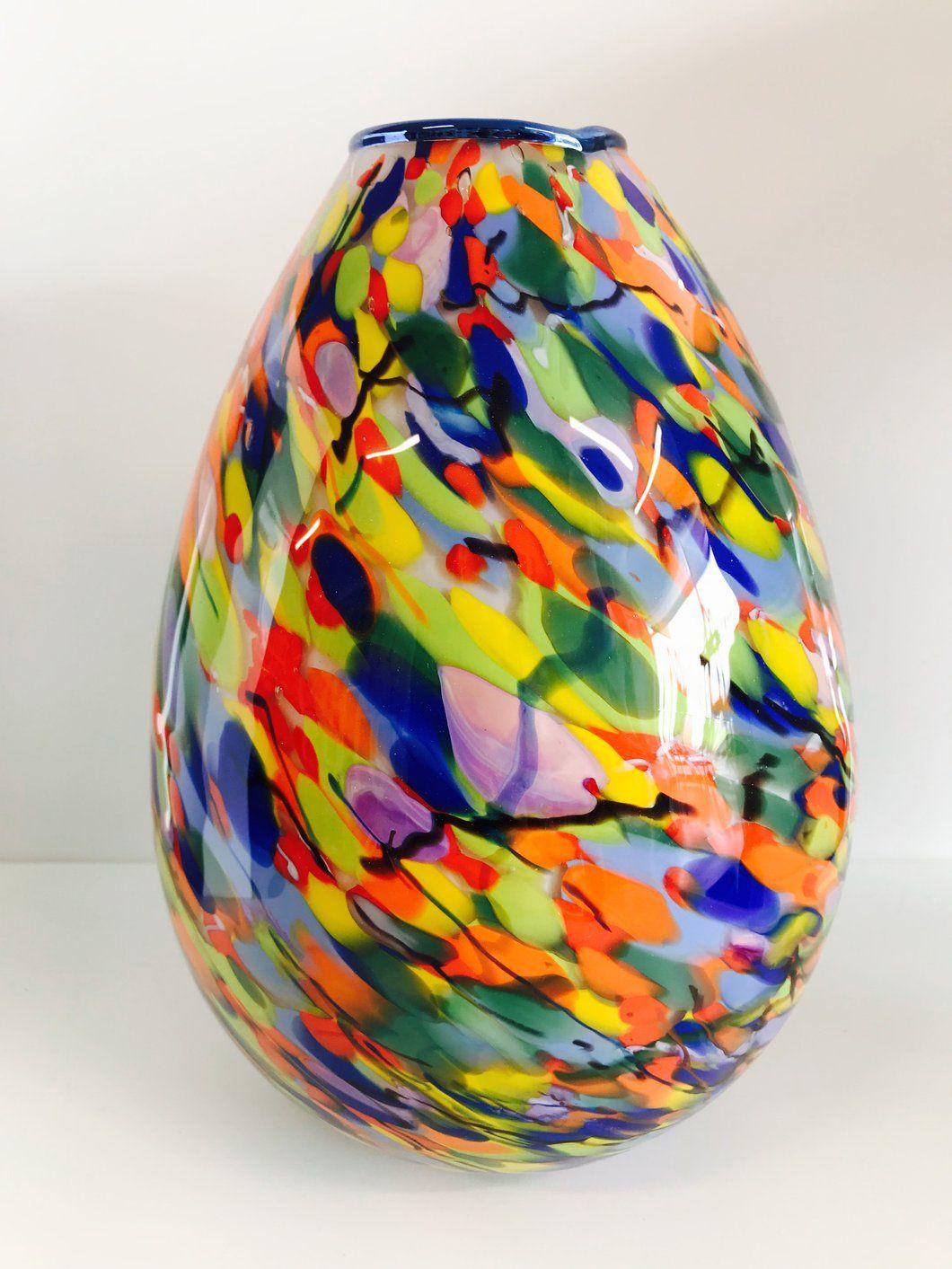 Rainbow Teardrop Logo - Rainbow Teardrop Vase – Waihi Beach Gallery