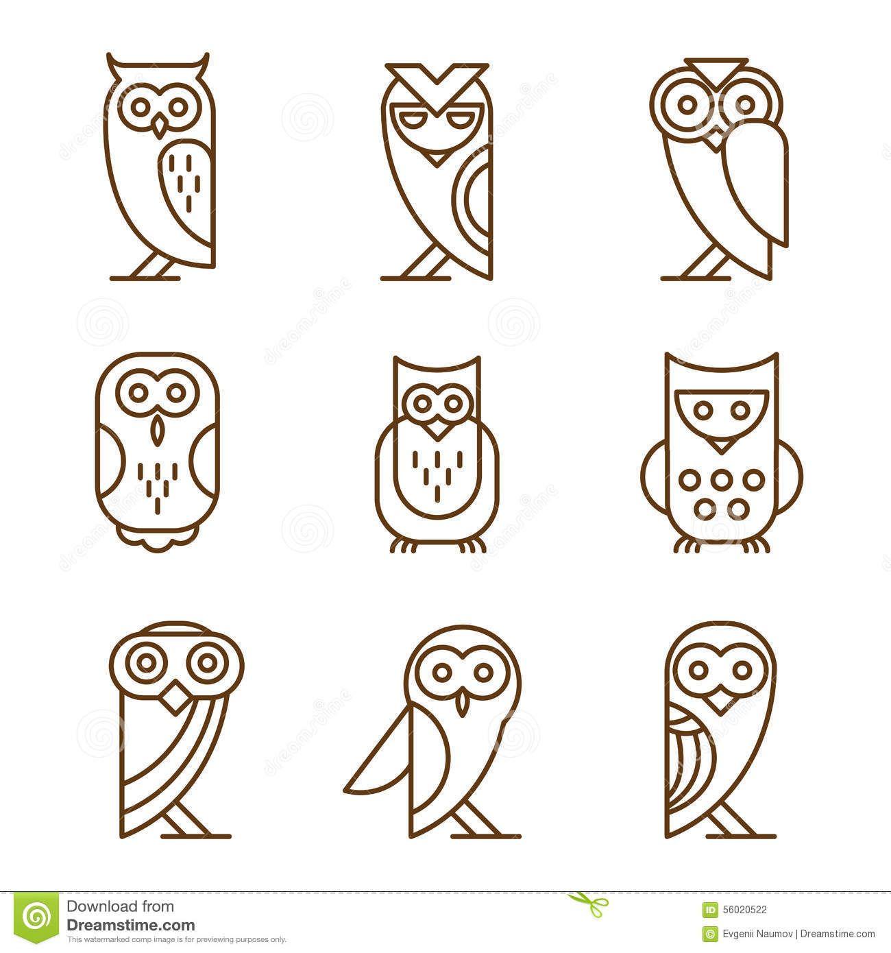 Owl in Circle Logo - happy owl logo - Google Search | Owls | Owl logo, Owl, Logos