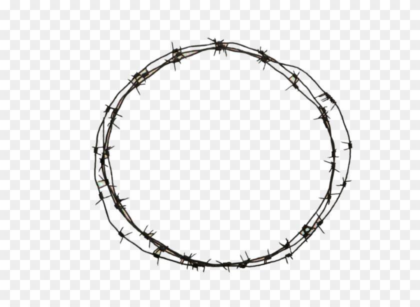 Wire Circle Logo - Barbed Wire Circle Png Transparent PNG Clipart Image Download