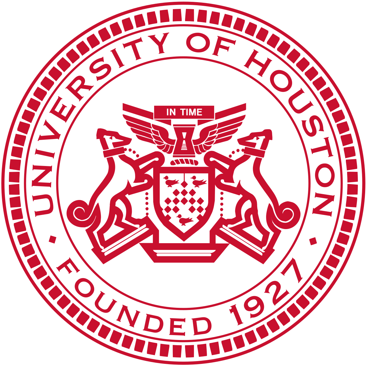 Red H College Logo - University of Houston