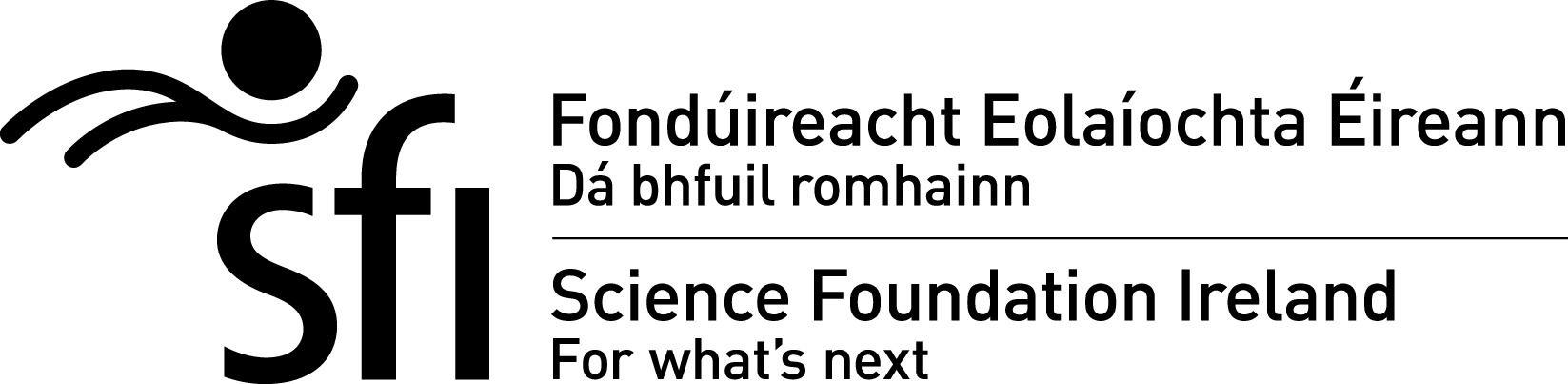 Black and White Rectangle Logo - SFI Logo and Guidelines | Science Foundation Ireland