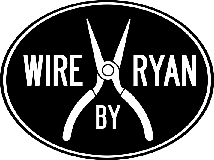 Wire Circle Logo - Wire By Ryan | Sculpture Artist from New England | Custom & Commission