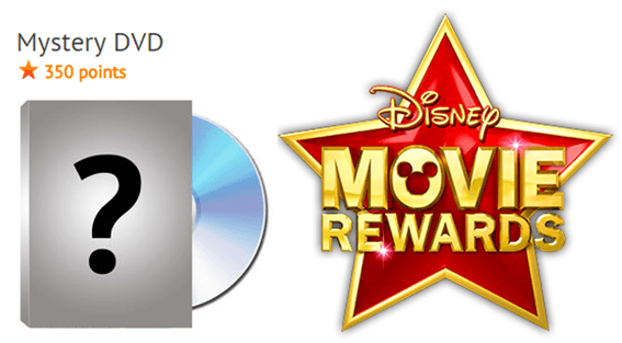 Disney Movie Rewards Logo - Mystery DVD Only 350 Points (Disney Movie Rewards)