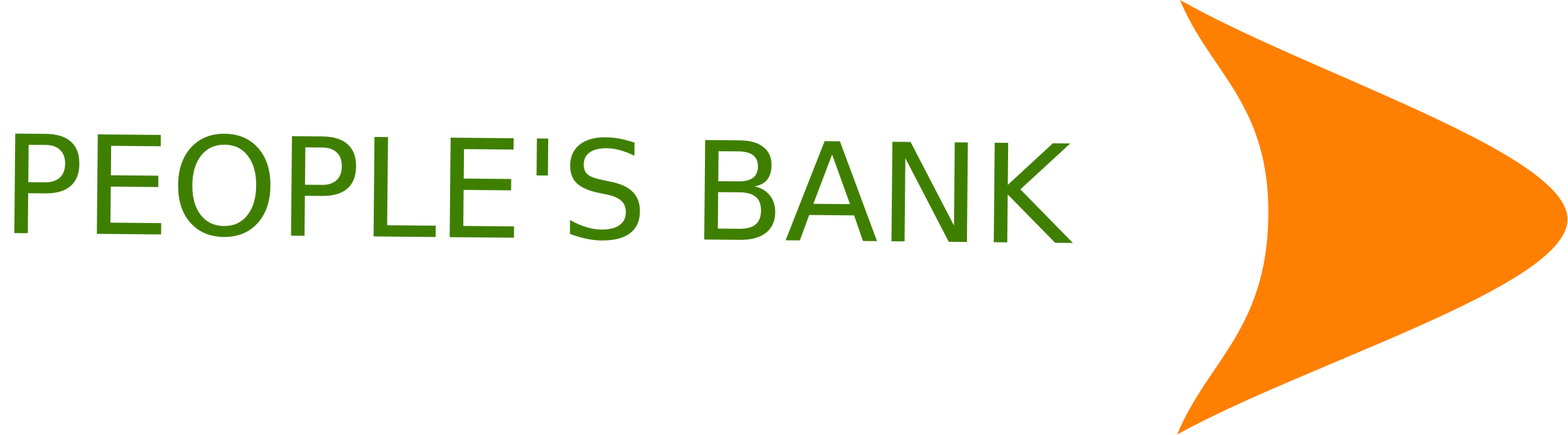 Green Bank Logo - People's Bank Logo SVG Vector & PNG Transparent - Vector Logo Supply