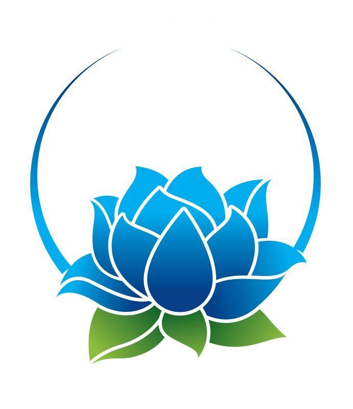 Blue Lotus Flower Logo - LogoDix