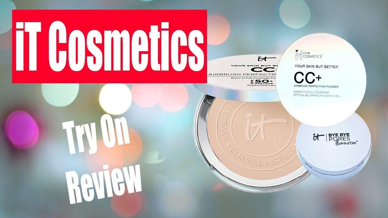It Cosmetics Logo - IT Cosmetics Try On Review|Worth it? - YouTube