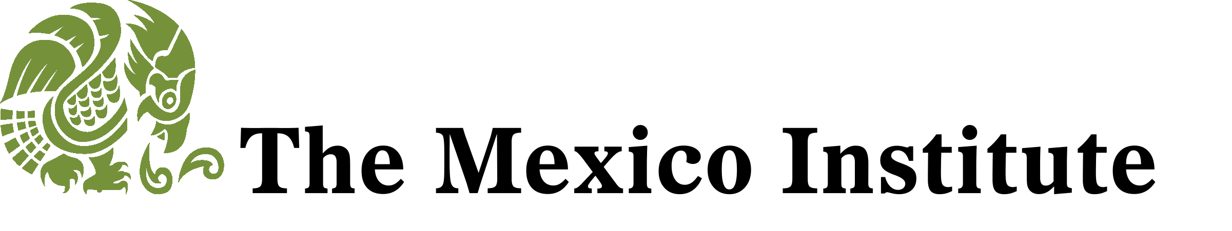 Black'n Logo - Logo TMI Eagle Black n white & Green (1) ~ The Mexico Institute