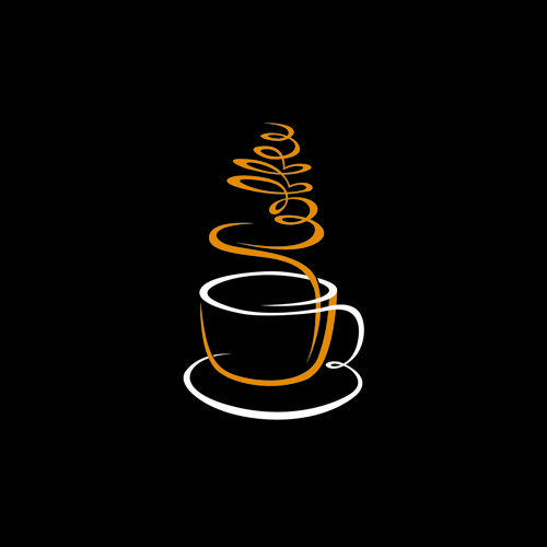 Cool Coffee Logo - Best logos coffee design vector 03 free download