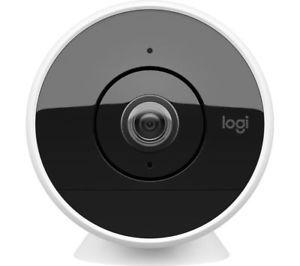 Wire Circle Logo - Details about Logitech CIRCLE 2 Wire-Free Indoor/Outdoor Security Camera +  Battery NO STAND
