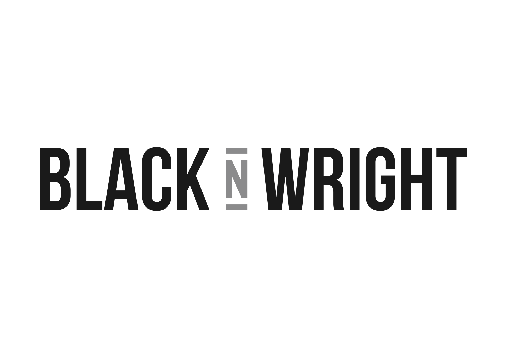 Black'n Logo - Black n Wright identity – Digital Tsunami