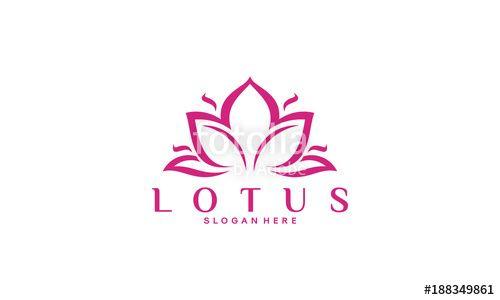 Blue Lotus Flower Logo - Elegant Lotus Flower logo designs template, Beauty Care logo designs