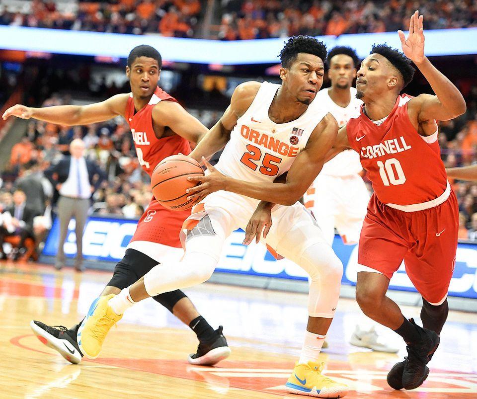 Cornell Basketball Logo - Best and worst from Syracuse basketball's win vs. Cornell