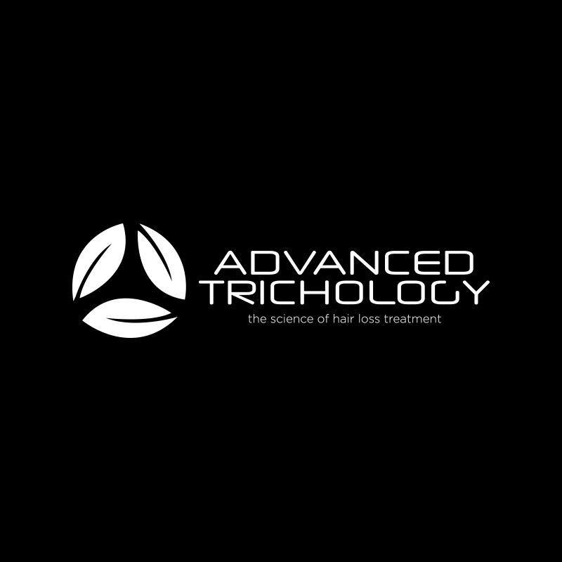 Black'n Logo - Advanced Trichology Logo. Our Logos in Black and White. Logos