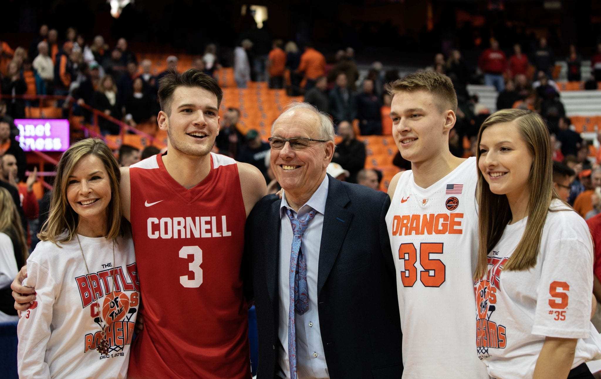 Cornell Basketball Logo - Battle, Brissett guide the Orange to a win over Cornell | The NewsHouse