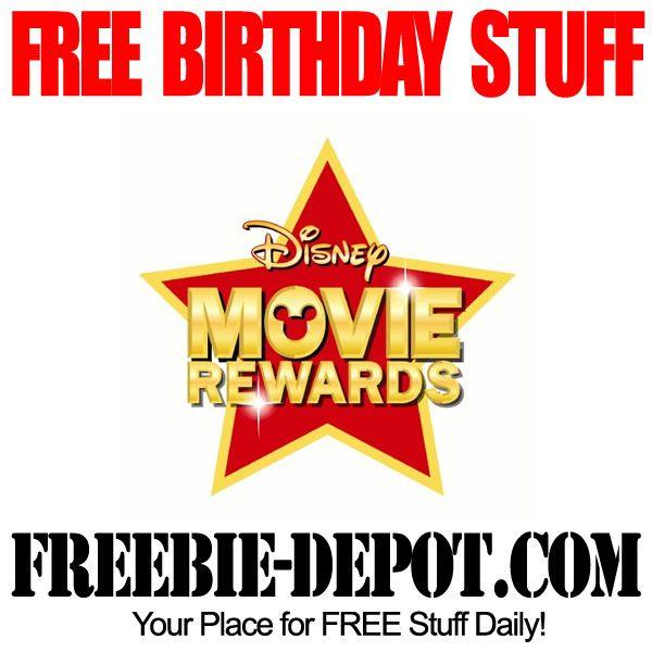 Disney Movie Rewards Logo - FREE BIRTHDAY STUFF