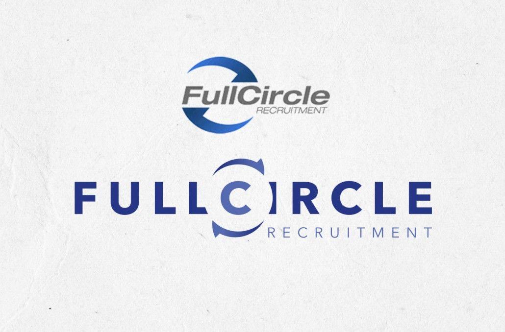 Full Circle Logo - Full Circle Recruitment - Logo Redesign