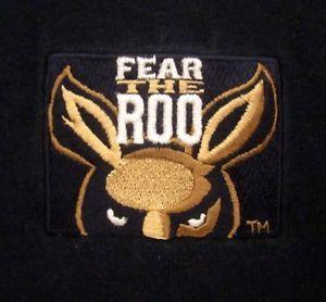 Akron Roo Logo - UNIVERSITY AKRON Zips youth small T shirt Ohio kangaroo tee Fear