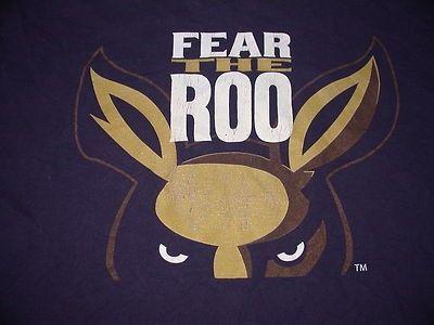 Akron Roo Logo - University of Akron OH Zips Fear The Roo T Shirt Large | #461889306