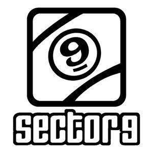 Sector 9 Logo - Sector 9 - Square Logo & Name - Outlaw Custom Designs, LLC