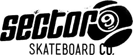 Sector 9 Logo - LONGBOARDS 9 Skull Skateboards