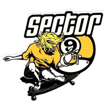Sector 9 Logo - SECTOR 9 SKATER