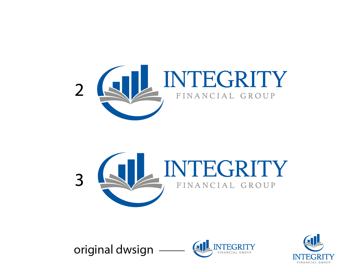 Integrity Logo - Modern, Professional, Financial Logo Design for Integrity Financial