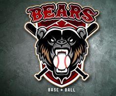 Bears Baseball Logo - 102 Best Logo Sport images | Logo designing, Baseball, Baseball ...