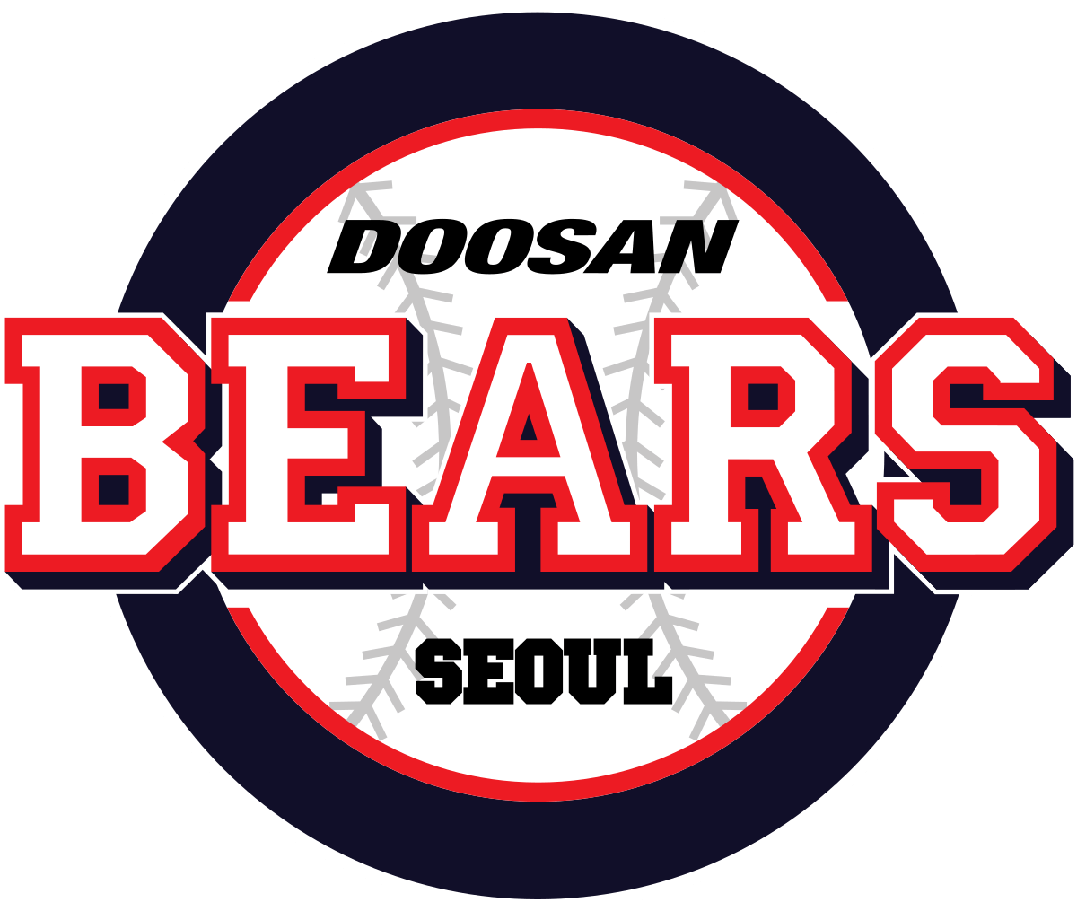 Bears Baseball Logo - Doosan Bears